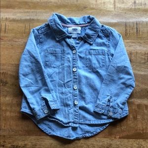 2T Girls Old Navy Denim Shirt